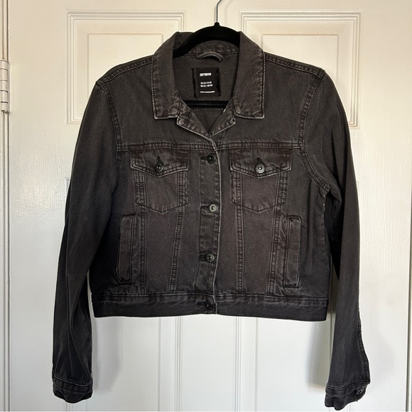 Cotton On Jackets & Blazers - Cotton On Black Denim Jacket, US 6
